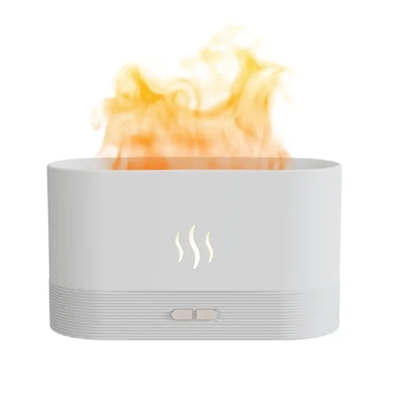 Kinscoter FlameGlow™ Aroma Diffuser – Ultrasonic Cool Mist Humidifier & Essential Oil Lamp in One